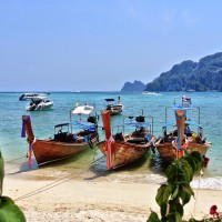 Long boats @ Koh Phi Phi