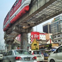 Monorail in aglomeratie