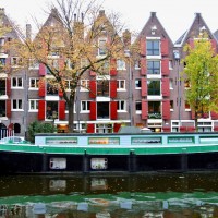 Jordaan, Brouwergracht, case cu obloane