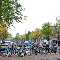 Biciclete, canale, Amsterdam