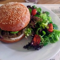 Burger vegetarian @ Simbio