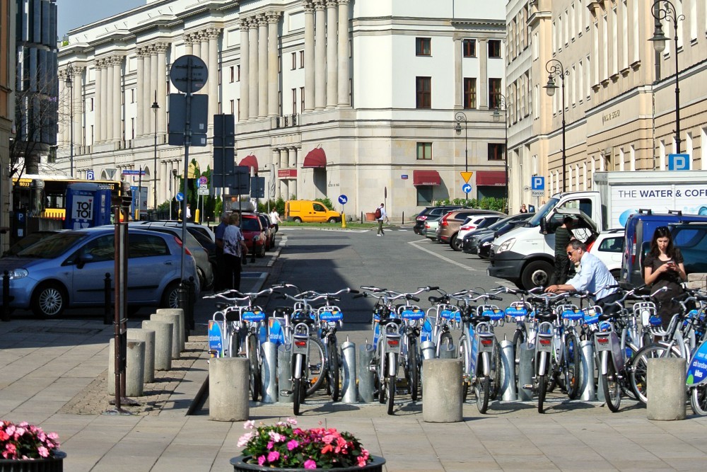 Inchirieri biciclete Varsovia